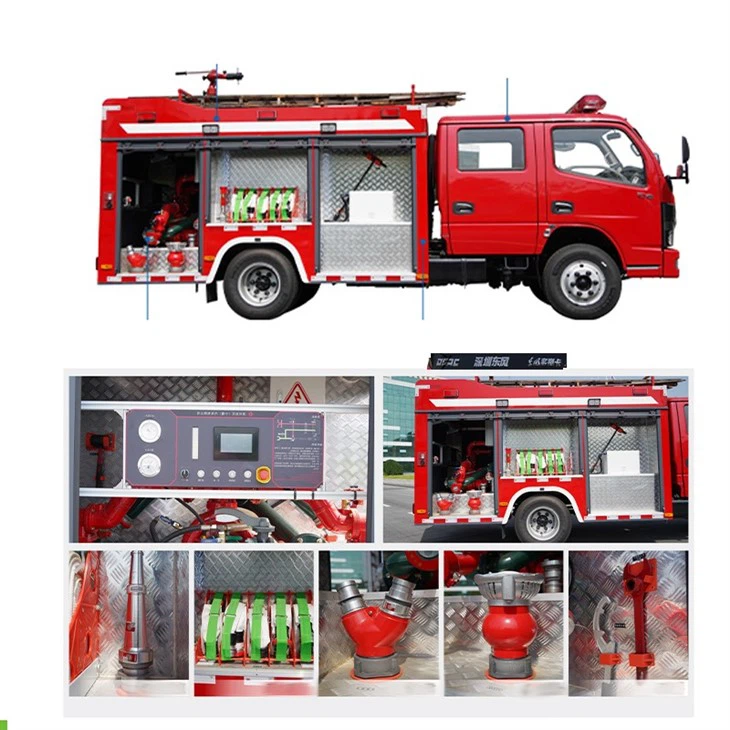 Water Fire Fighting Truck With Innovative Water Tank Technology factory